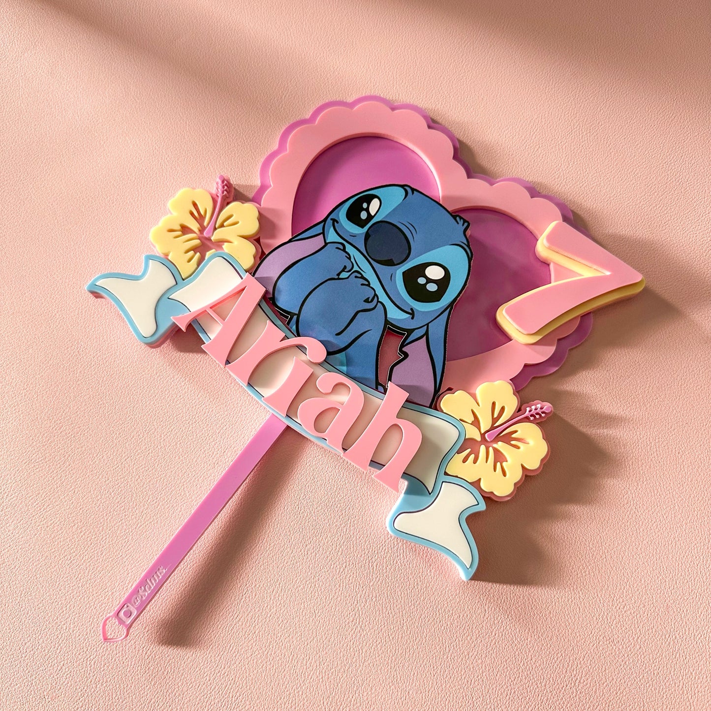 Custom 3D Acrylic Topper