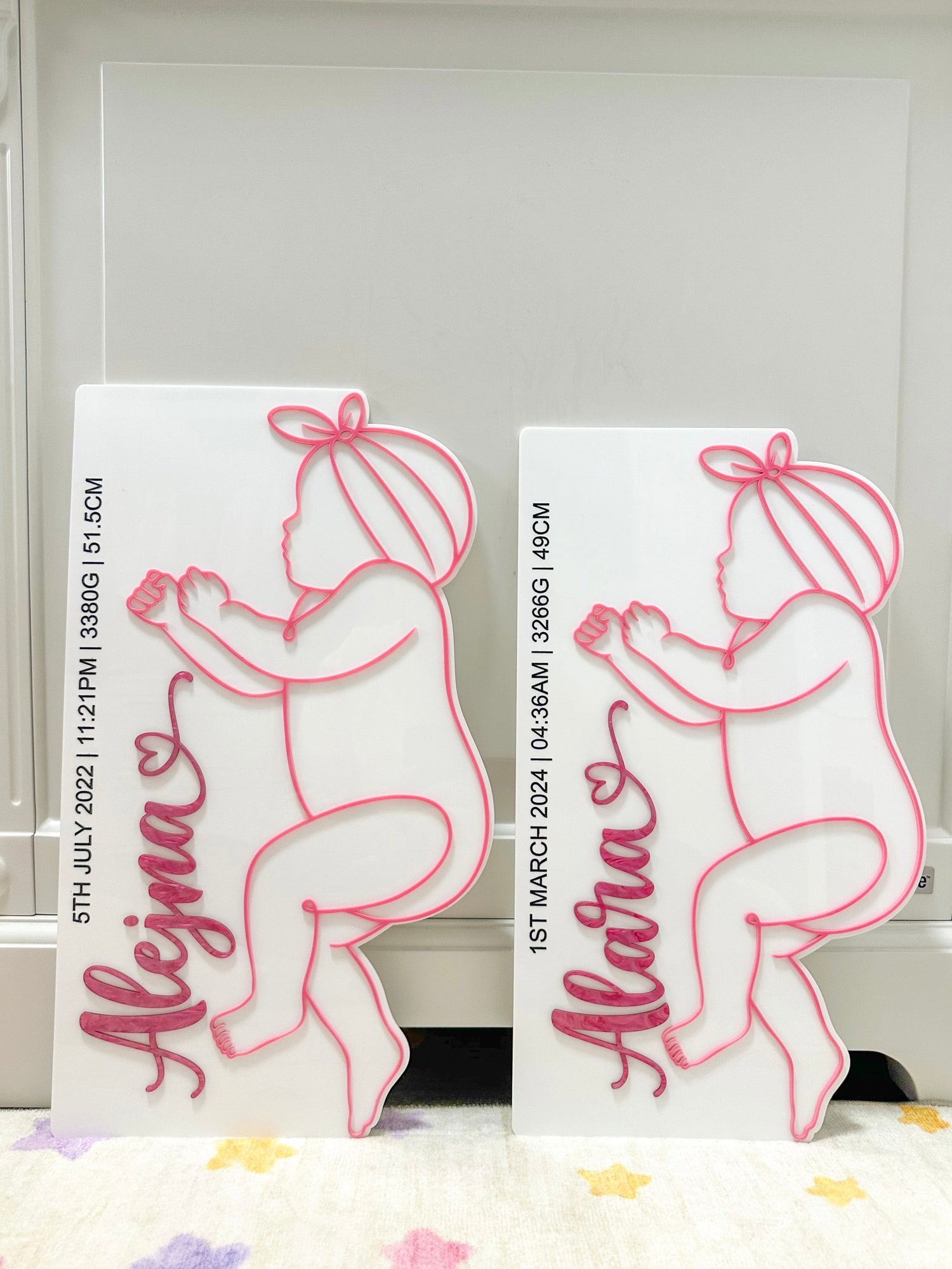 Baby 1:1 Scale Plaque