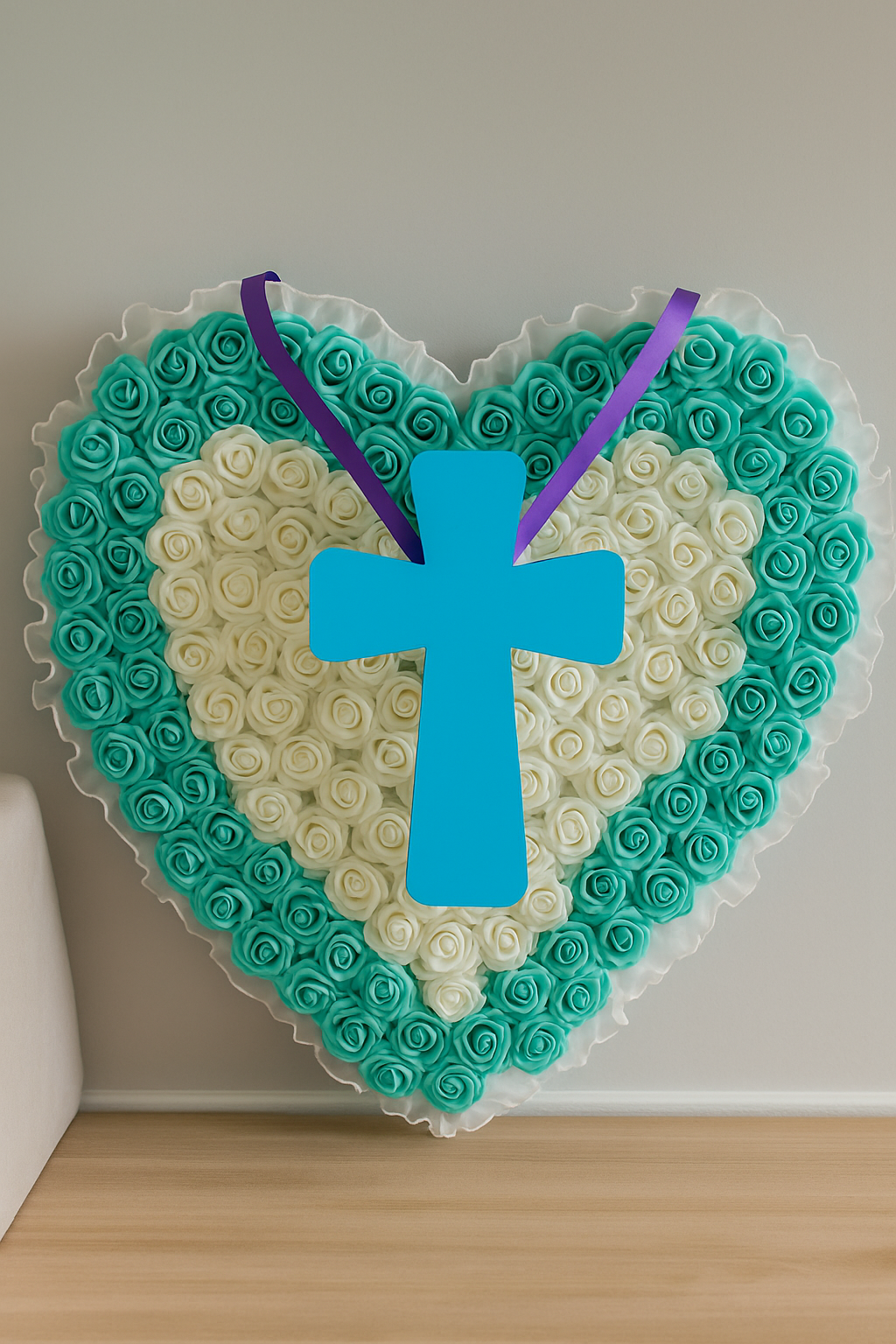 In Loving Memory Cross | Personalised Memorial Plaque