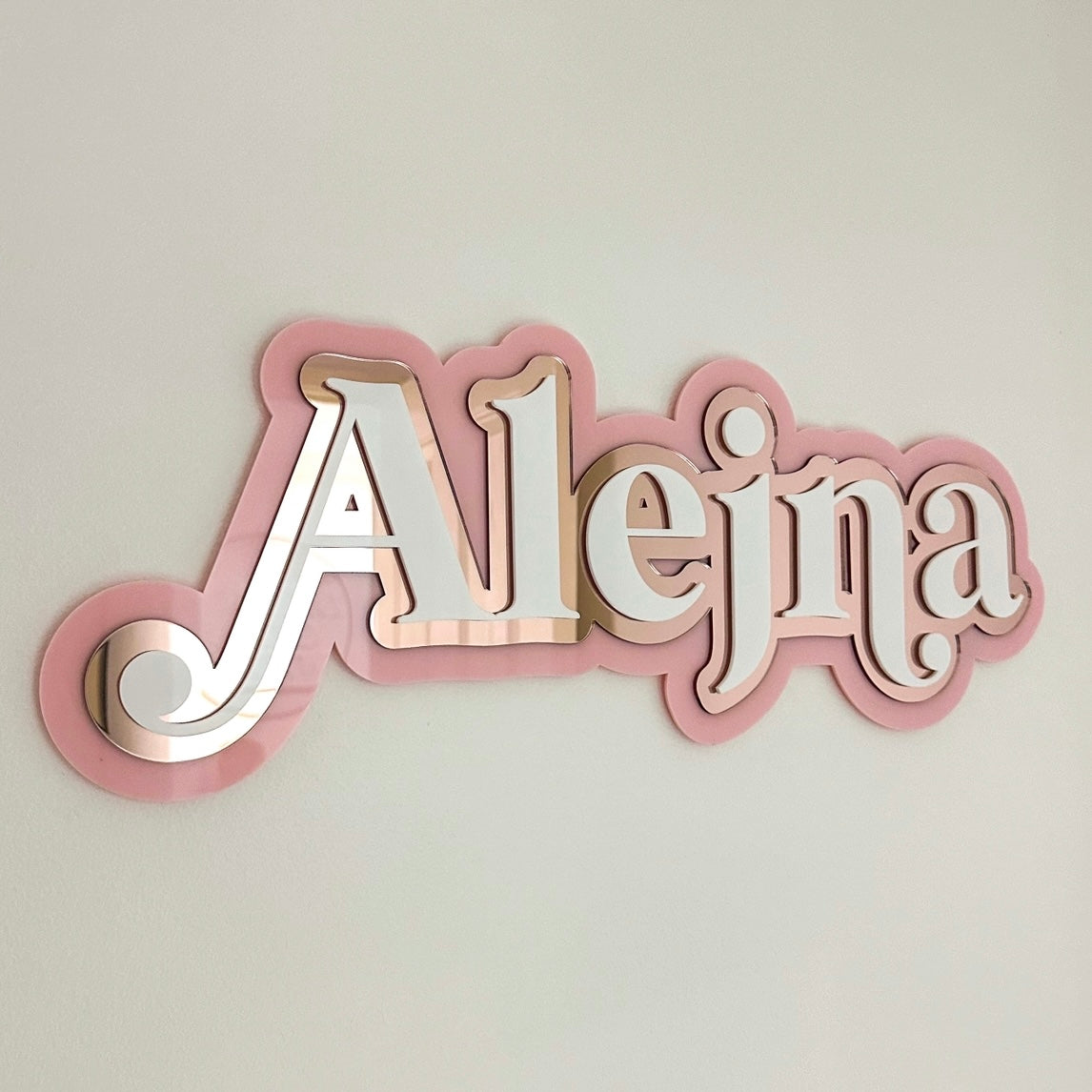 Custom 3D Name Sign for Kids
Triple-Layer Elegant Font - Fast Shipping for Nurseries & Birthdays