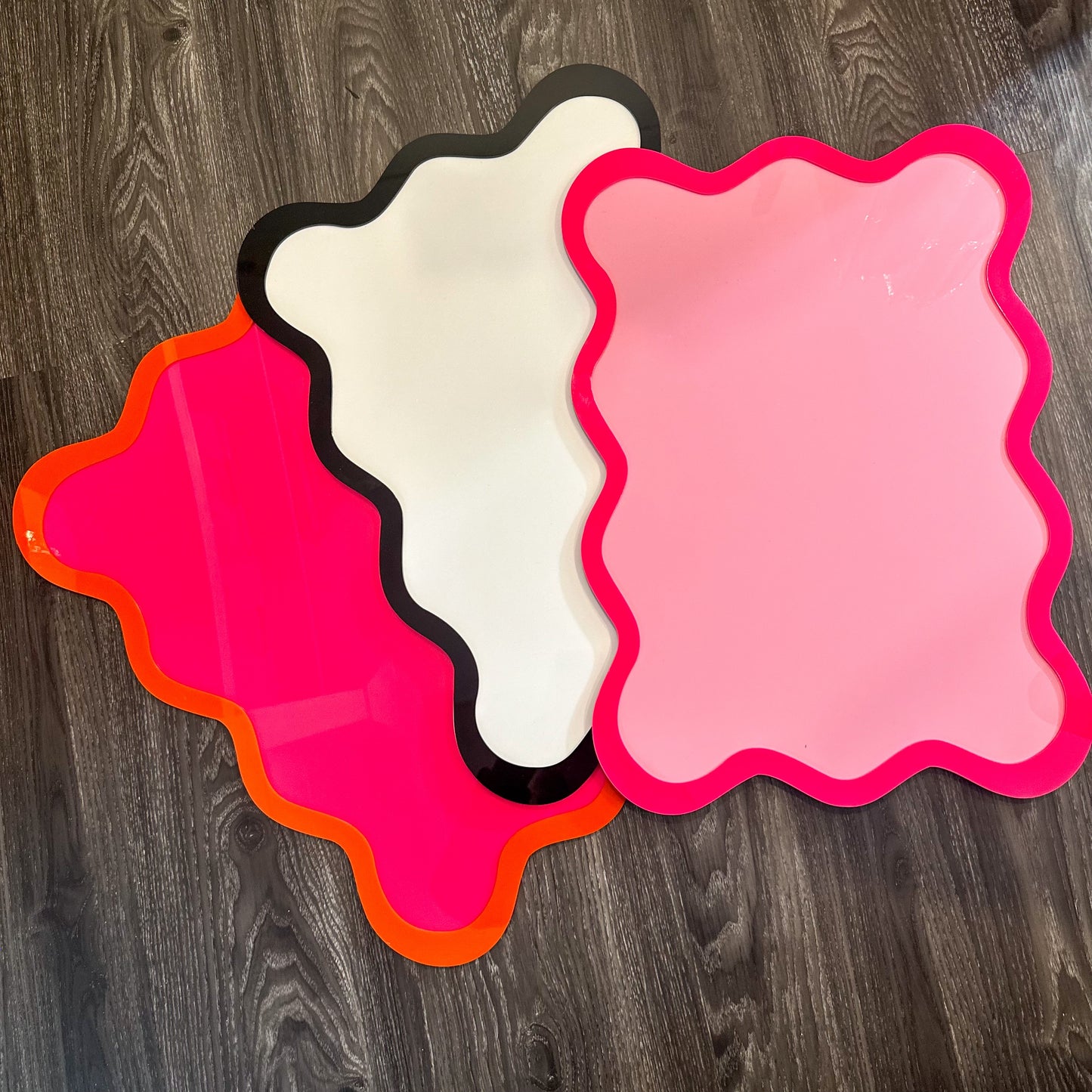 Wavy Double Layer Board Sign – Customisable