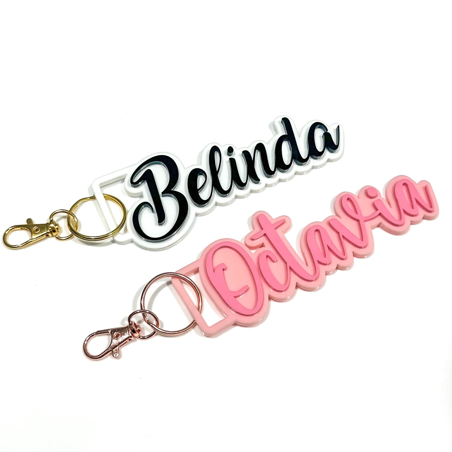 Name Keychains – Durable School Bag Tags | Daycare Labels