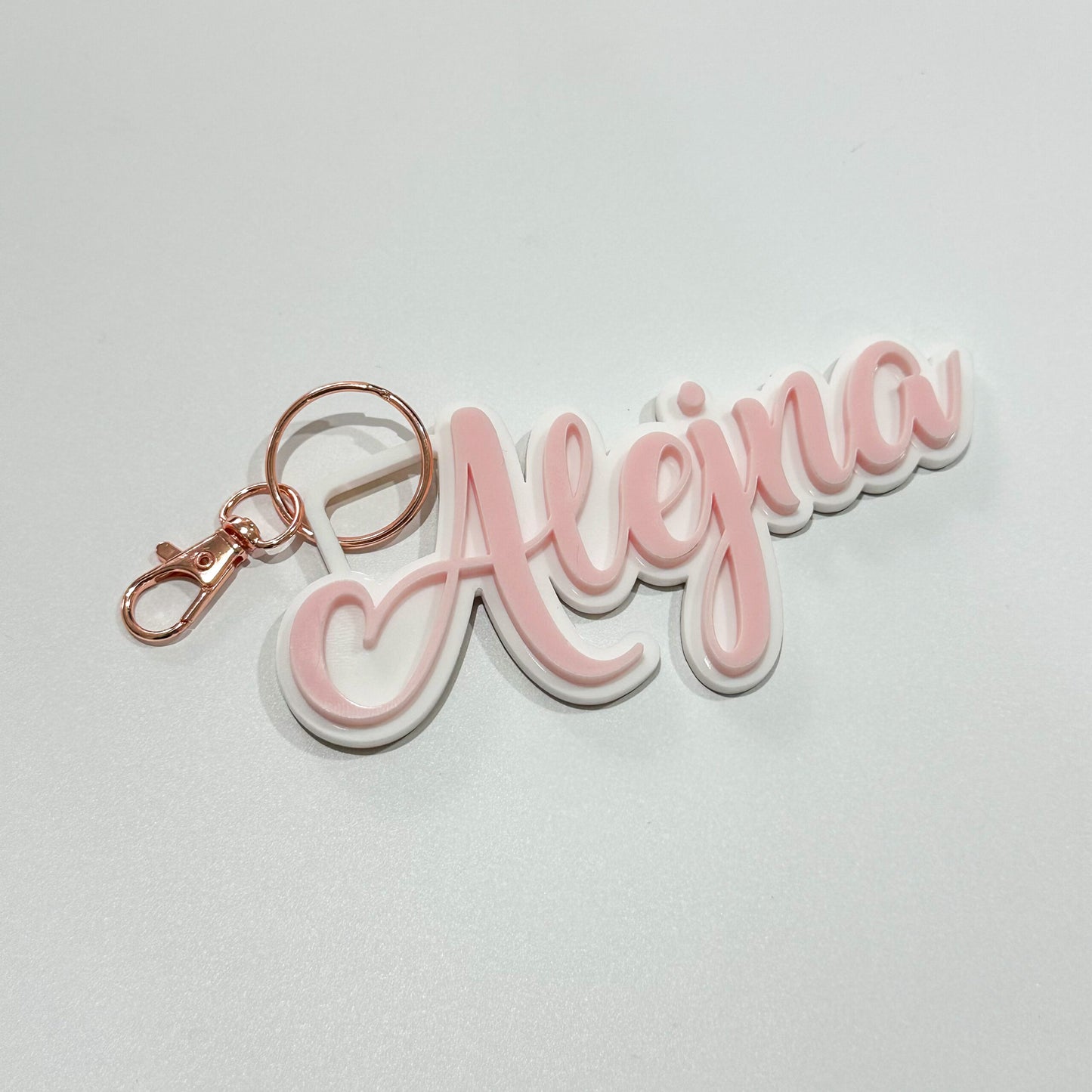 Personalised School Keychains – Custom Name & Colour Bag Tags – Daycare Essentials for Parents