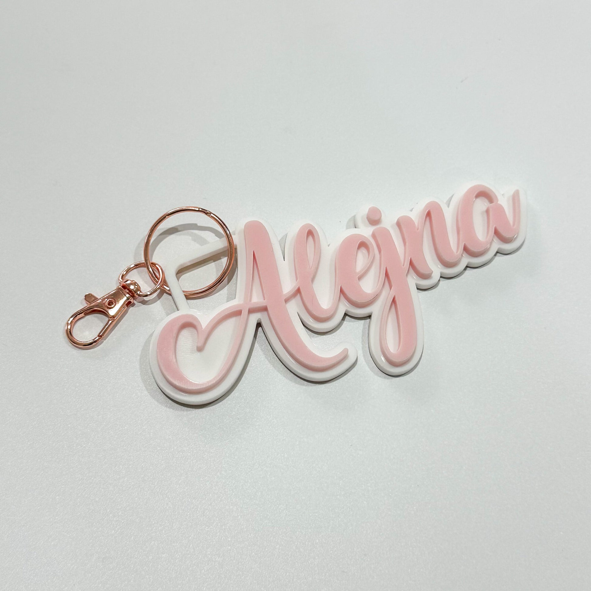 Personalised School Keychains – Custom Name & Colour Bag Tags – Daycare Essentials for Parents