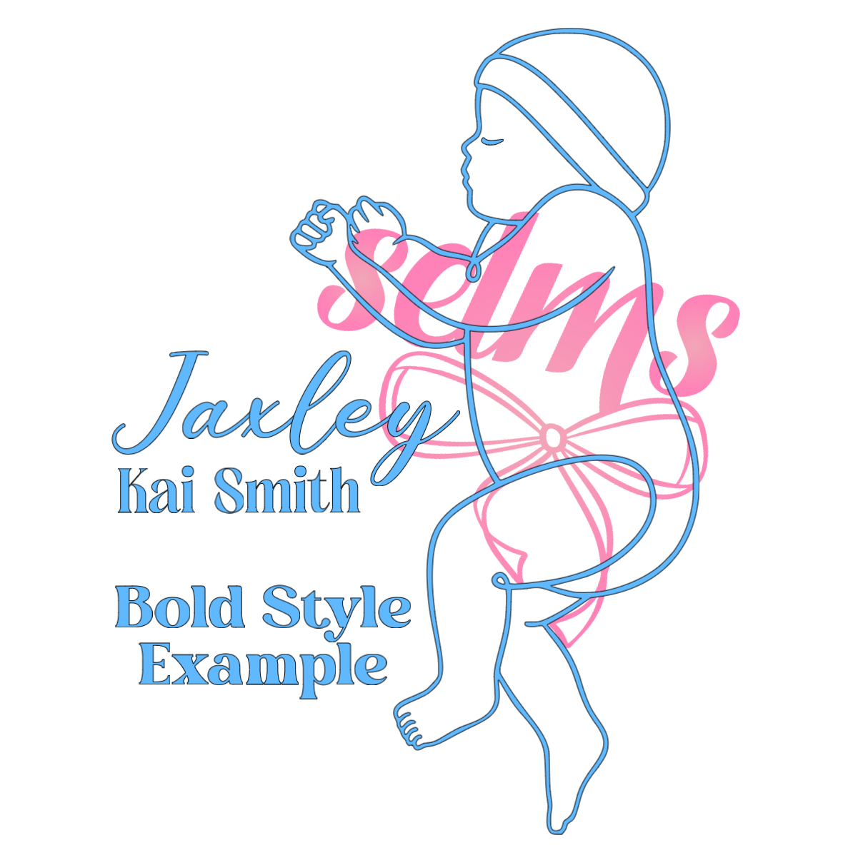 Personalised Life-Size Baby Birth Plaque | 1:1 Scaled Keepsake Wall Art