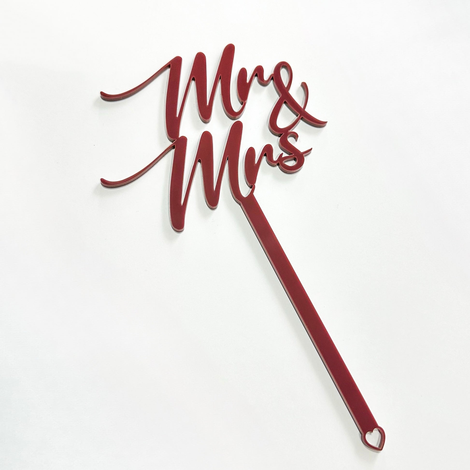 Personalised Cake Topper - Durable Single-Layer Acrylic - Choose Any Font & Colour for Your Celebration