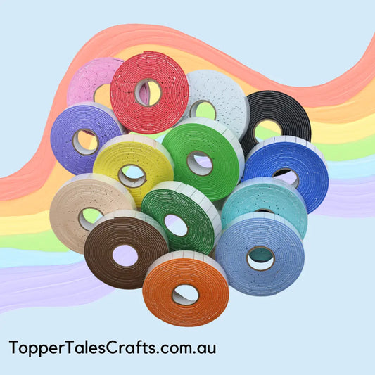 Coloured Foam Tape 2mm image 0